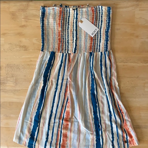 NWT ROXY Striped Sundress Summerland Party - Picture 3 of 12